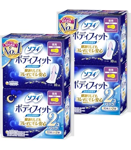 Amazon | ユニ・チャーム ソフィ ボディフィット ナイトガード 羽なし