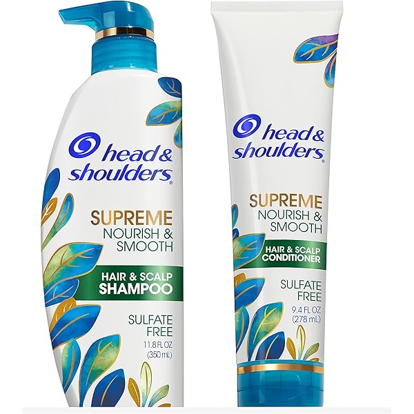 Head & Shoulders Supreme Sulfate Free Shampoo and