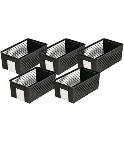 Amazon.co.jp: ネームバスケット スリム ホワイト【まとめ買い240個