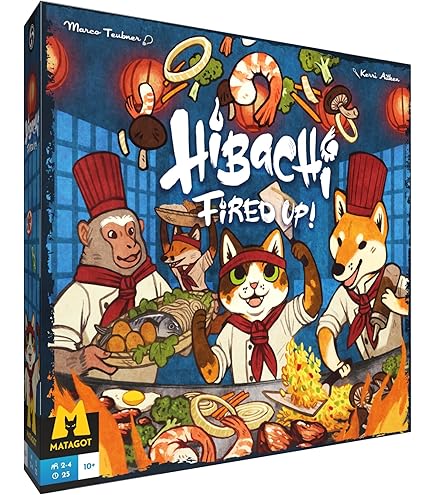 Amazon | アソビション Hibachi 完全日本語版 (2-4人用 45分 10才以上