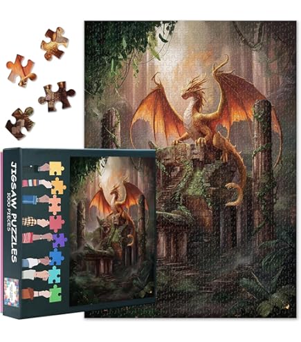 Clementoni Puzzle 1000 Piezas Anne Stokes – Friends Forever, Diseño Fantasía, 70x50 Cm, Hecho En Italia
