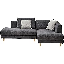 Amazon.co.jp: 関家具(Sekikagu) カウチソファ L字 ソファ 木脚
