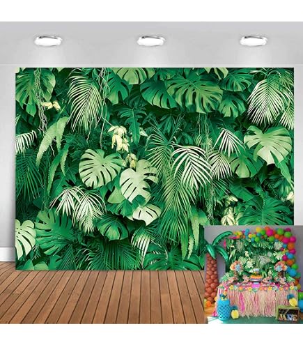Fotohintergrund Dschungel Safari 2,1x1,5 M – Realistischer Tierdruck Mit Giraffe, Löwe & Mehr, Aus Vinyl Für Studio & Party