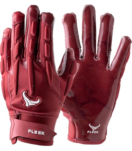アメリカンフットボール　グローブ Amazon | FLEEK EXTRA-FIT GLOVES 2.0 サンイエロー アメリカン