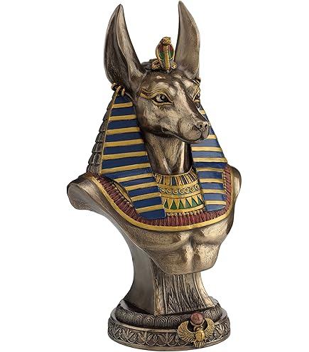 Amazon.co.jp: Veronese Design 8 7/8インチ エジプト神アヌビス 二重