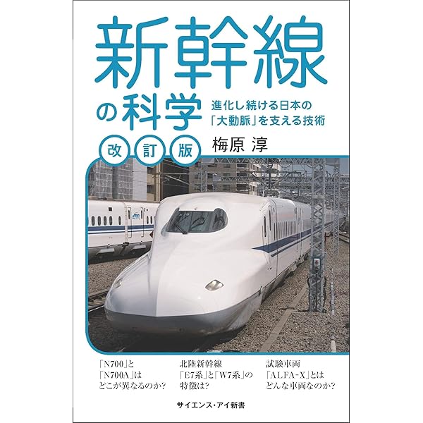 新幹線の科学 改訂版 進化し続ける日本の 大動脈 を支える技術 サイエンス アイ新書 梅原 淳 本 通販 Amazon