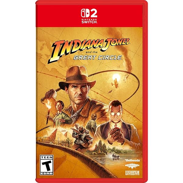 Nintendo Switch 2インディ・ジョーンズ 大いなる円環 Amazon.co.jp: インディ・ジョーンズ/大いなる円環™ -Switch2 : ゲーム