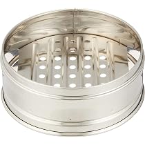 Amazon｜EBM ステンレス ミニ中華セイロ 蓋 13cm｜蒸し器・せいろ