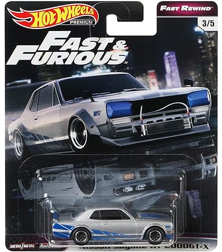 Amazon | Hot Wheels Fast Rewind Fast & Furious Nissan Fairlady Z 4