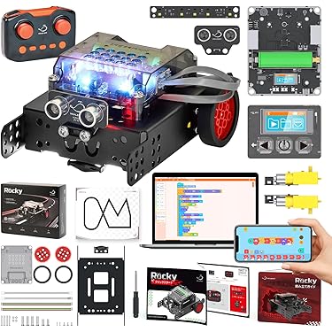 【WBot】STEM教育 プログラミングロボット おもちゃ 電子工学 工作キット WBot】STEM教育 プログラミングロボット おもちゃ 電子工学 工作キット