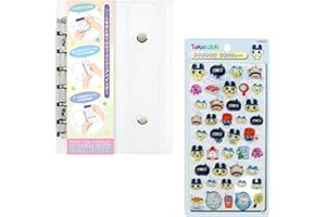 クリアシール帳&ボンボンドロップシール セット (たまごっち まめっち)