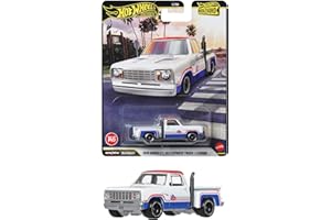 ホットウィール(Hot Wheels) ブールバード 1978 ダッジ リル レッドエクスプレス トラック 乗り物おもちゃ ミニカー 3歳から ホワイト JHW27