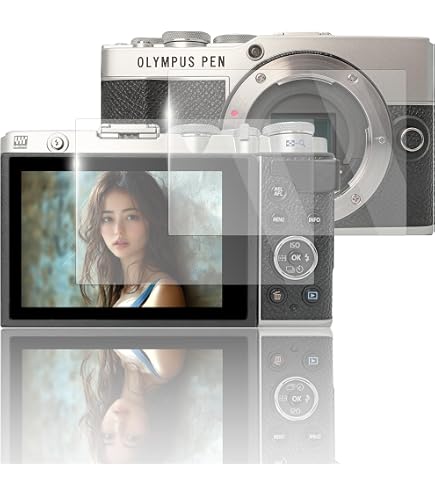 Amazon | OLYMPUS PEN E-P7 14-42mm EZレンズキット用 互換品 MRC-CPL 