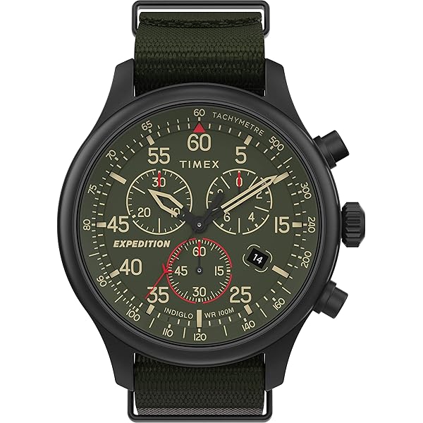 TIMEX Expedition Field クロノグラフ腕時計 中古美品 Timex Expedition Field Chronograph | eBay