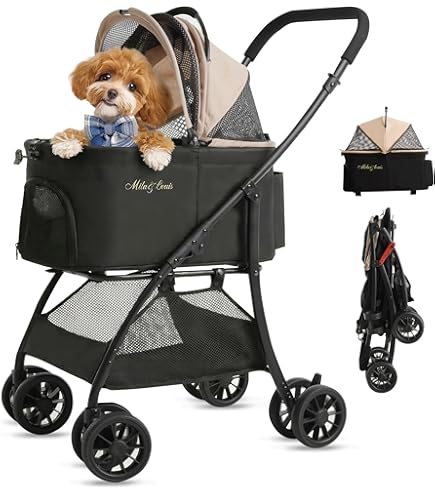 Amazon.co.jp: ペットカート 分離型 猫 犬用 バギー いぬ用 4輪 前輪