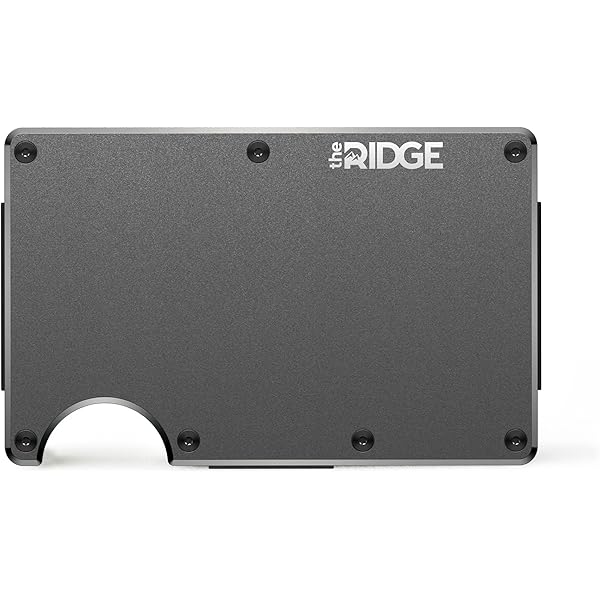 The Ridge ザ リッジ フォージド カーボン ファイバー Forged Carbon Money Clip | Products | the RIDGE カードも収納