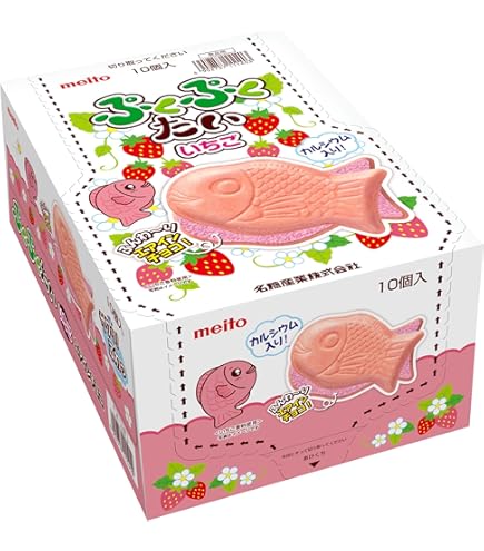 Amazon.co.jp: 名糖産業 ぷくぷくたい 1個×10袋 : 食品・飲料・お酒