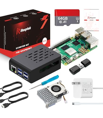 Amazon.co.jp: RasTech Pi 5 8GB キット 技適マーク Pi 5 8gb 本体