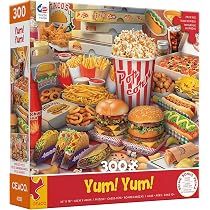 Buffalo Games Hexagon Multicolor Jigsaw Puzzle - Large Pieces, 21.25 X 15 Inches, For Adults