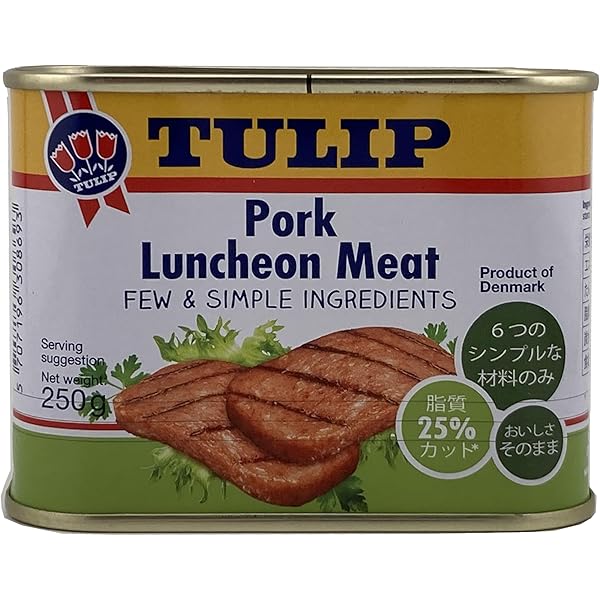 Amazon.co.jp: TULIP チューリップ ポークランチョンミート 340g