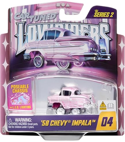 Amazon.co.jp: CarTuned ローライダーシリーズ2-1961シボレーインパラ