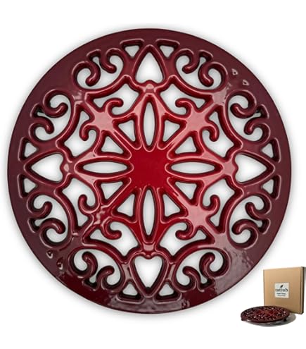 Amazon｜staub ストウブ 「 リリー トリベット チェリー 23cm 」 鍋