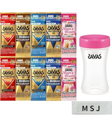 Amazon | 明治 ザバス SAVAS プロテイン 100 トライアルタイプ 10.5g