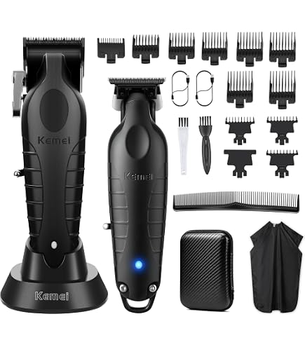 Amazon.co.jp: KEMEI プロフェッショナルコードレスヘアクリッパー男性