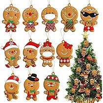 Amazon.co.jp: 12個 かわいいジンジャーブレッドマン