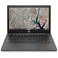 HP Chromebook 11-inch Laptop - MediaTek - MT8183 - 4 GB RAM - 32 GB eMMC Storage - 11.6-inch HD Display - with Chrome OS™ - (