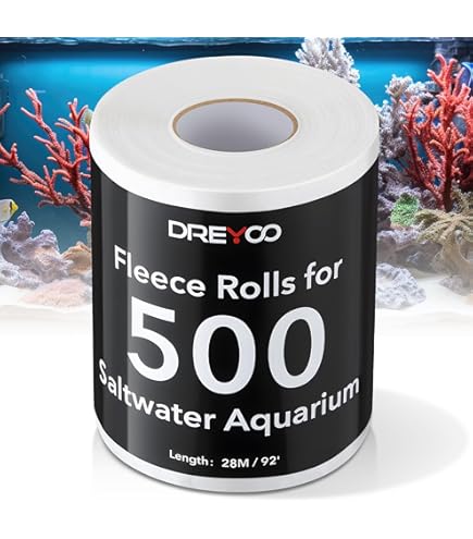 Amazon | Red Sea ReefMat 500 交換用フリース (92フィート)ロール