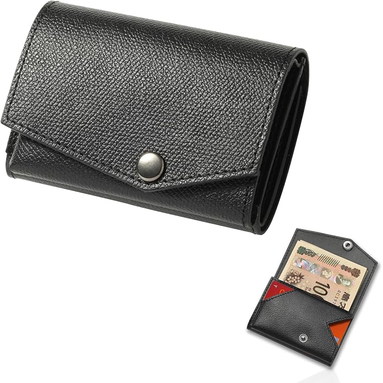 Amazon | [アブラサス] 薄い財布 レザー 薄型 メンズ レディース 財布