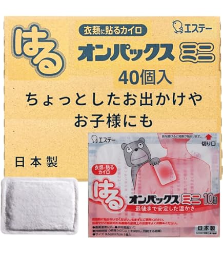 Amazon | ホカロン貼るミニ 30P | ホカロン | 使い捨てカイロ