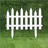 Amazon Co Jp ガーデンフェンス ガーデンエッジ 花壇 フェンス 柵 連結可能 耐紫外線 フェンス エッジ 園芸装飾 庭飾り 北欧風 設置簡単 園芸 ガーデニング用品 結婚式の装飾 白 5枚 Diy 工具 ガーデン