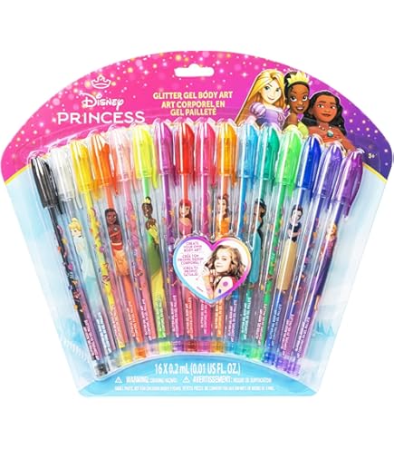 Amazon | ディズニー プリンセス ペン バリューバルクセット 12パック