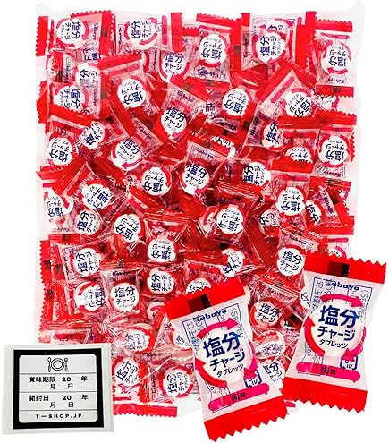 Amazon | カバヤ食品 塩分チャージタブレッツ 梅 81g×48個 | カバヤ