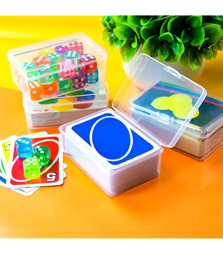 Amazon.co.jp: トランプケース6個入りプラスチック製トランプボックス