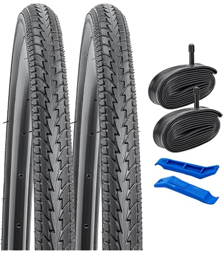 Amazon | YunSCM 2本セット,24 2.0 タイヤ,24x2.0 54-507 自転車