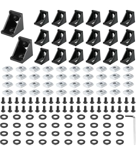 Odinest T Nuts Tee Sliding Slot Nuts 40 Series M8 Threaded
