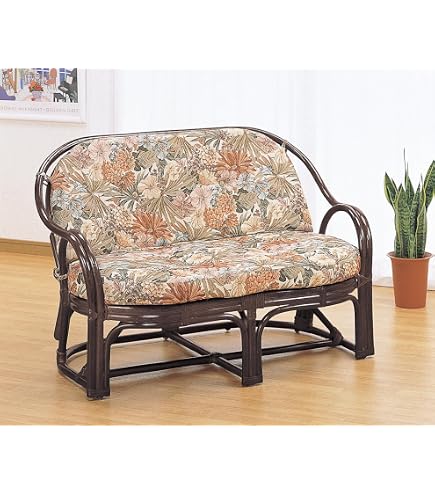 Amazon｜【今枝商店】籐 ラタン カウチソファ AMZY888 座面高37cm