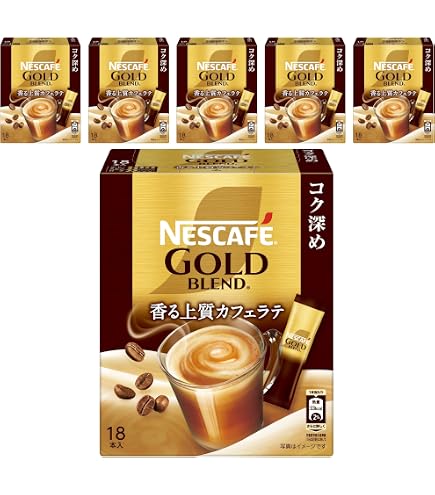 Amazon.co.jp: Nescafe Gold Blend, Deep Flavor, Stick Coffee, Cafe