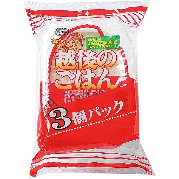 Amazon | 越後製菓 越後のごはん 200g×20個 | 越後製菓 | ごはん