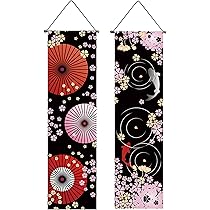 Amazon.co.jp: next.design タペストリー 掛け軸 紅葉 もみじ いちょう