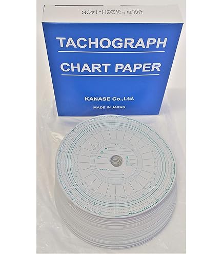 Chan様確認用ページ　タコグラフセット Amazon | pa-man タコグラフチャート紙 回転記録あり 26時間用