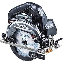 Amazon | マキタ 充電式マルノコ40Vmax黒 刃径165mm/切込66mm 2.5Ah 