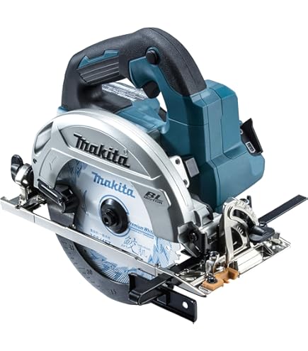 Amazon | マキタ 充電式マルノコ18V青 刃径165mm/切込66mm 6Ahバッテリ  