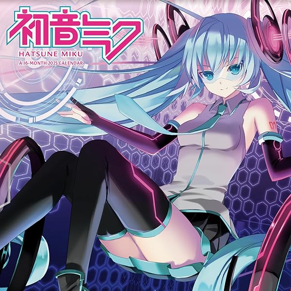 Amazon.co.jp: 2024年 初音ミク 壁掛け カレンダー : Trends
