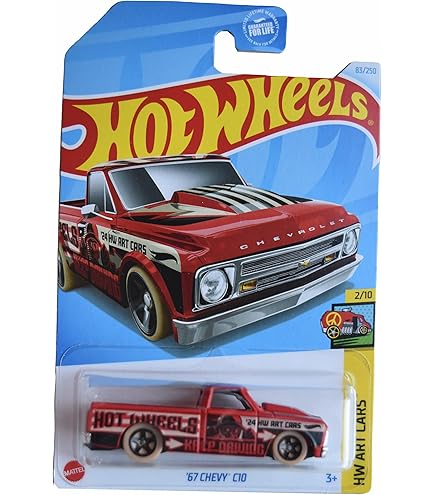 Amazon | Hot Wheels'67 Chevy C10 HW Flames 9/10 | ミニカー・ダイ
