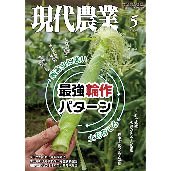 Amazon.co.jp: 現代農業: 減農薬特集 農薬じゃないけど効くものって