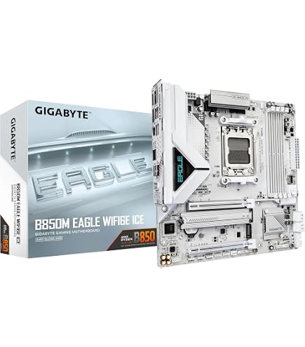 Amazon | GIGABYTE B850M Eagle WIFI6E ICE AMD AM5 マザーボード、M
